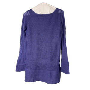 Fenn Wright Manson mohair Sweater 2 layer purple